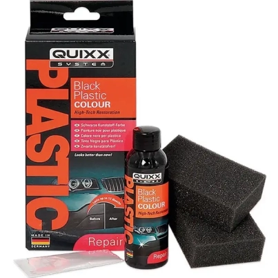 Quixx Black Plastic Colour Repair Κιτ Ανανέωσης & Προστασίας για Πλαστικά σε Μαύρο Χρώμα 75ml
