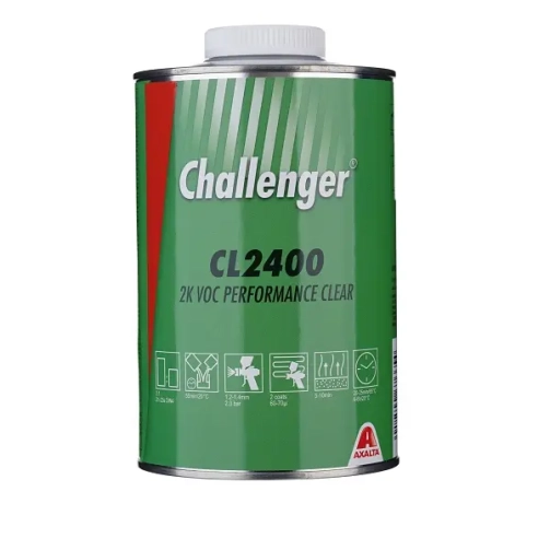 Βερνίκι Challenger CL2400 2K Voc Performance Clear 1lt